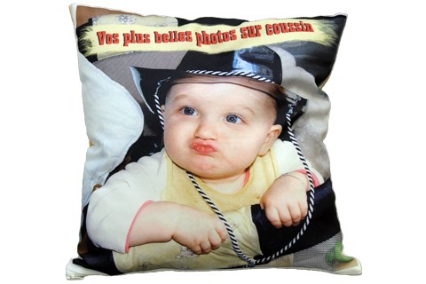 Coussin photo