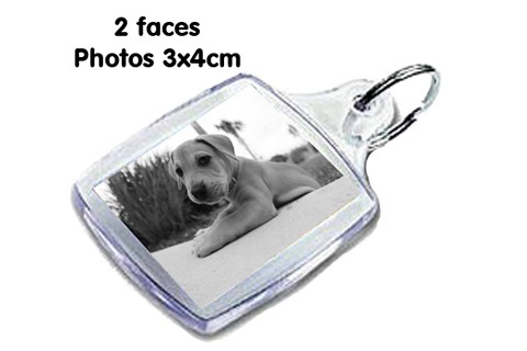 Porte clé photo